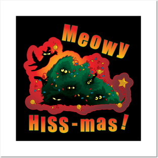 Mowy Hiss-mas! Posters and Art